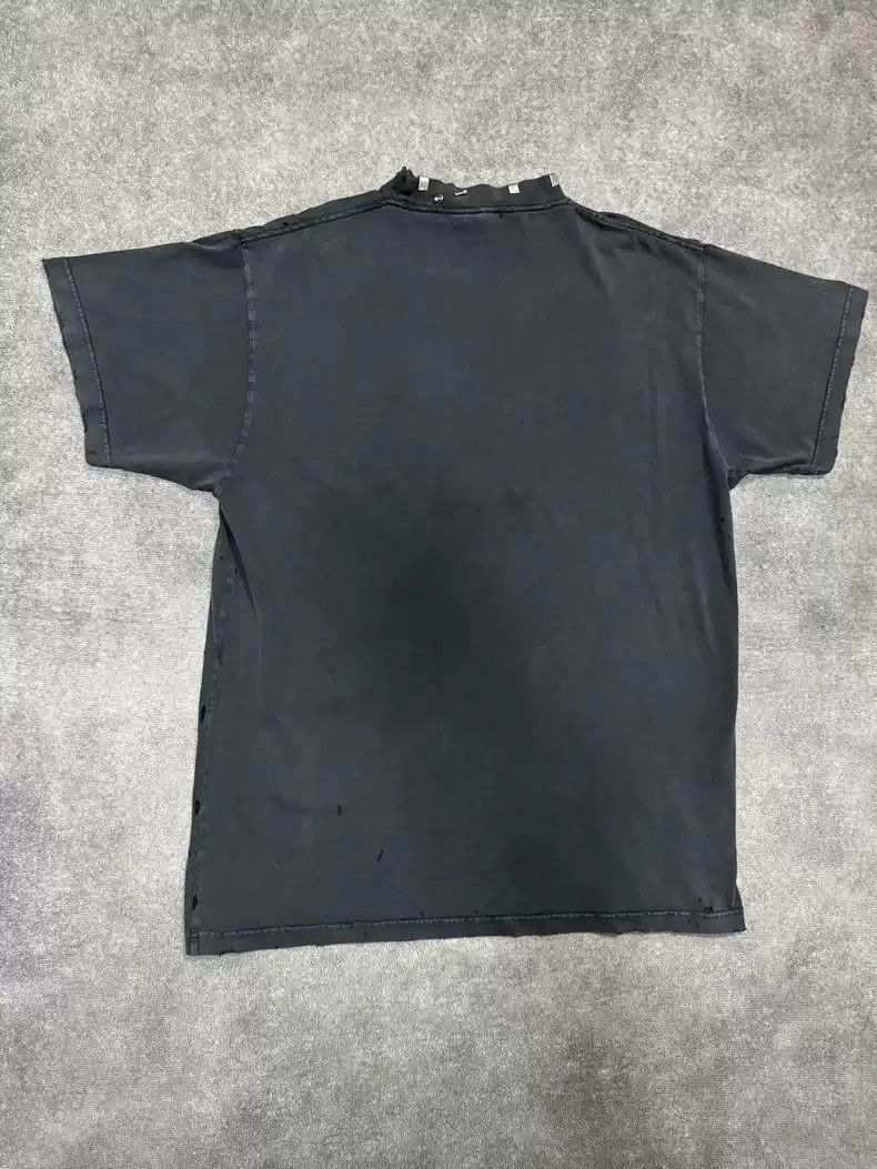 Balenciaga Balenciaga Perforated Lighter Iron Sheet Collar Hole Short Sleeve Grailed