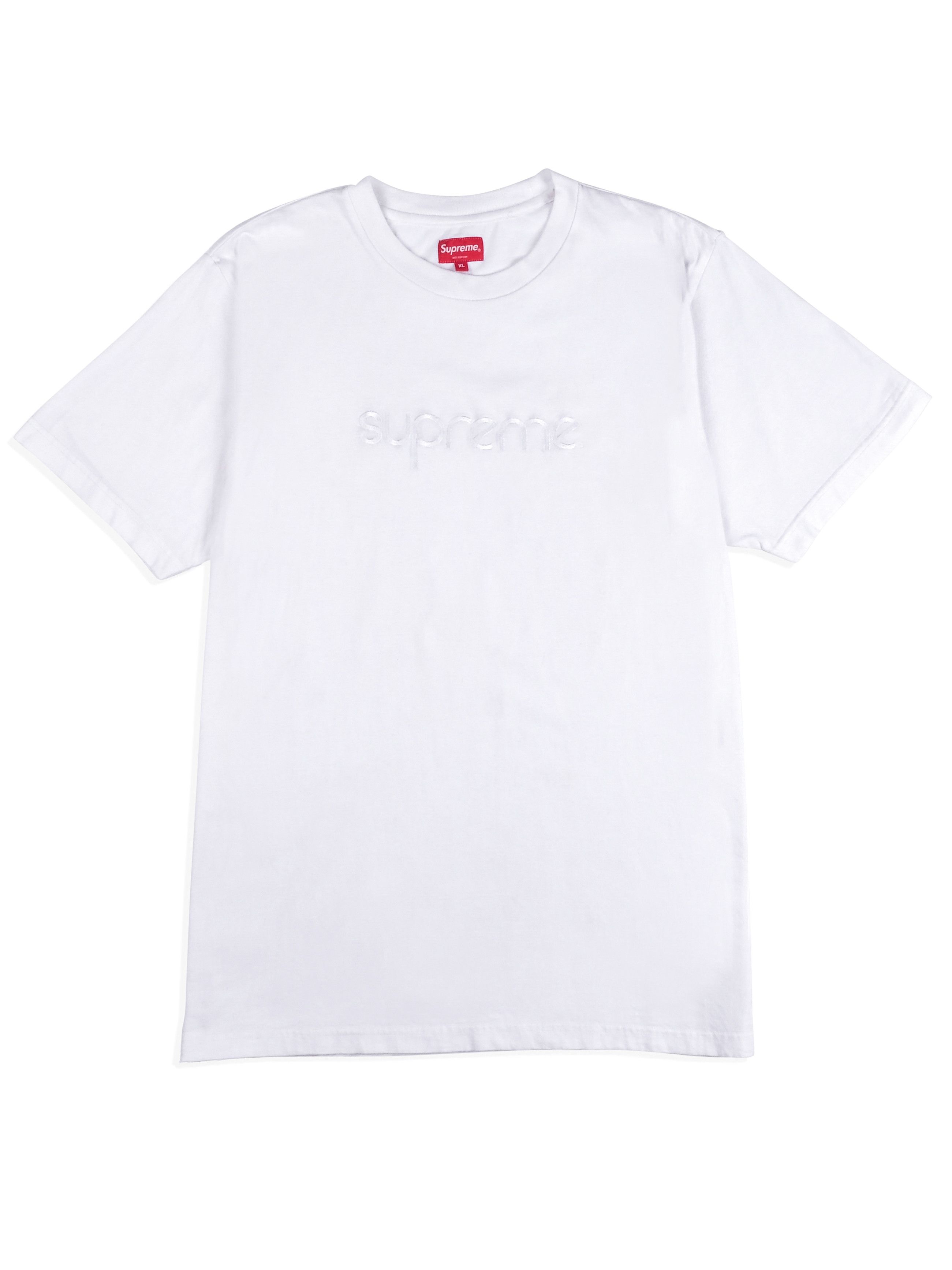 Supreme Tonal Embroidered T Shirt Grailed