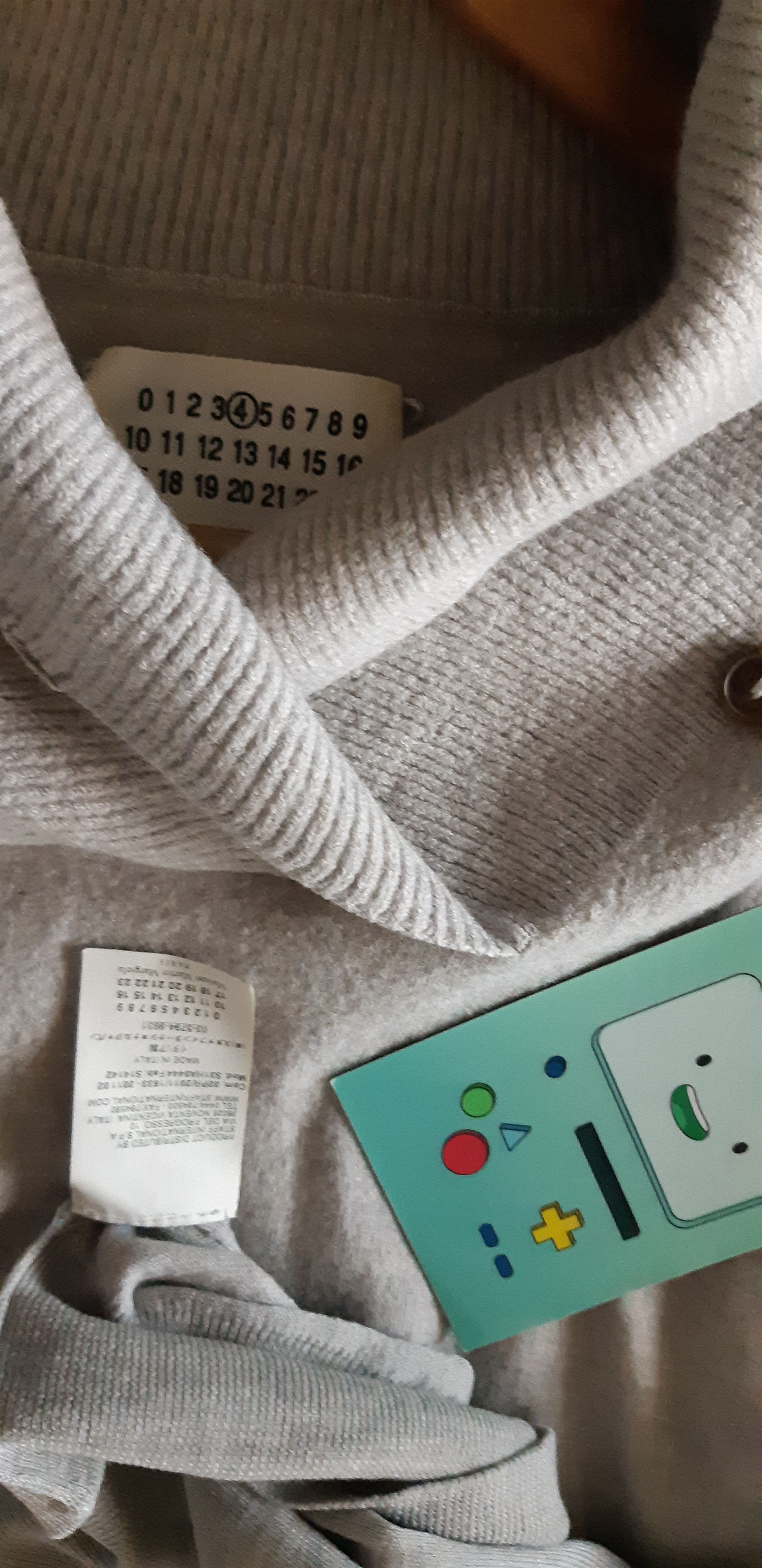 Maison Margiela Maison Margiela Asymmetrical Zip Collar Knit Sweater Size US M / EU 48-50 / 2 - 4 Thumbnail