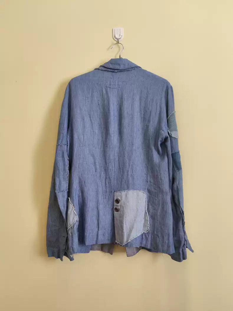Greg Lauren Greg Lauren Denim casual suit Size US M / EU 48-50 / 2 - 2 Thumbnail