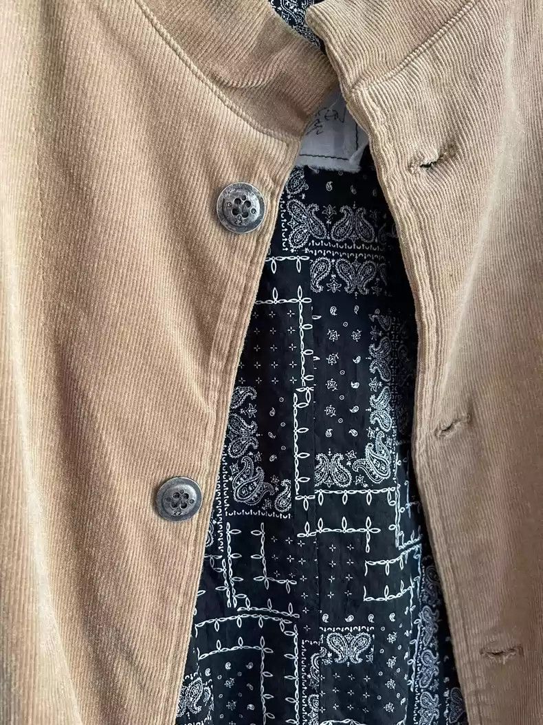 Greg Lauren Greg Lauren Spliced double-sided jacket Size US M / EU 48-50 / 2 - 9 Thumbnail