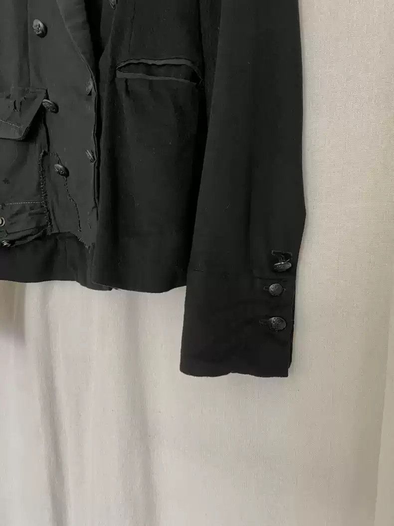 Greg Lauren Greg Lauren Cashmere patchwork double breasted jacket Size US M / EU 48-50 / 2 - 5 Thumbnail