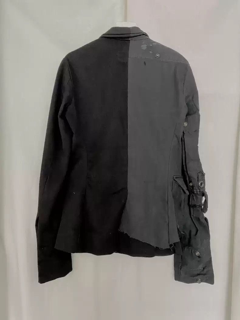 Greg Lauren Greg Lauren Cashmere patchwork double breasted jacket Size US M / EU 48-50 / 2 - 2 Thumbnail
