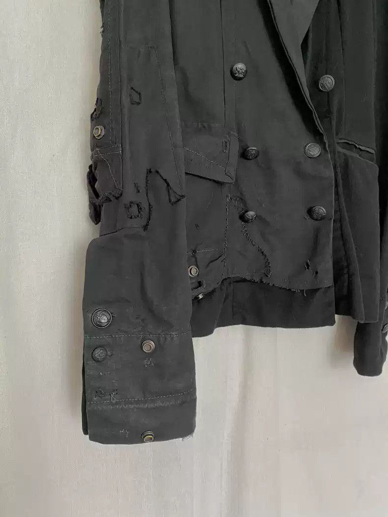 Greg Lauren Greg Lauren Cashmere patchwork double breasted jacket Size US M / EU 48-50 / 2 - 4 Thumbnail