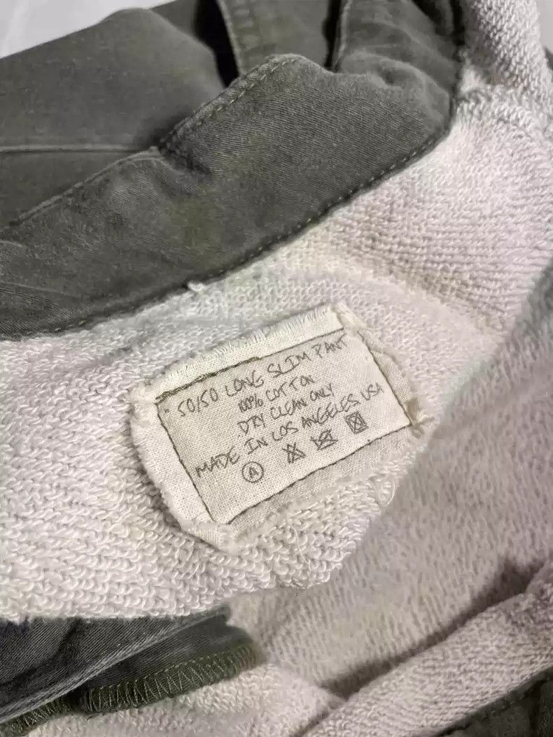 Greg Lauren Greg Lauren Retro military fabric hoodie fabric splicing Size US 30 / EU 46 - 8 Thumbnail