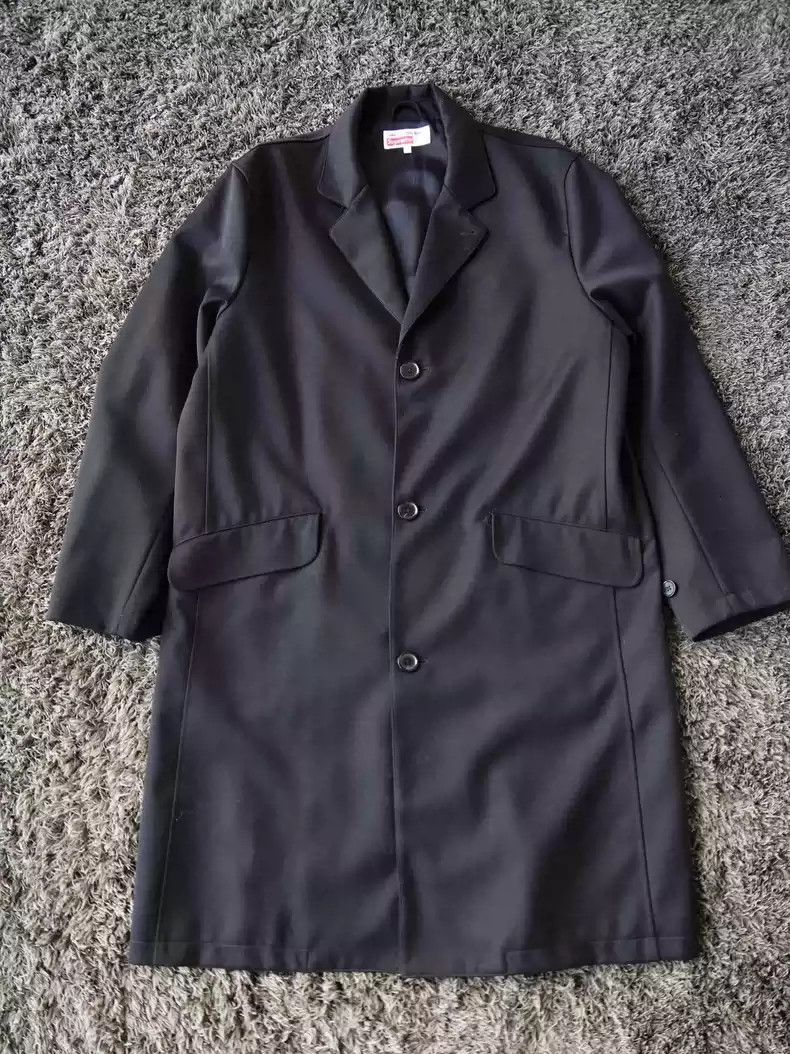Comme des Garcons comme des garcons misplaced large logo trench coat Size US L / EU 52-54 / 3 - 2 Thumbnail