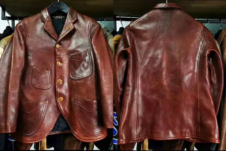 Freewheelers Darius primary color deerskin jacket - Main Image