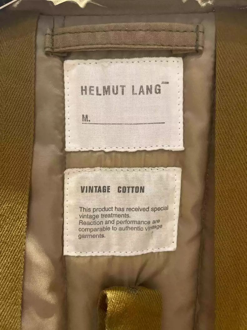 Helmut Lang Helmut Lang Olive green space motorcycle jacket Size US M / EU 48-50 / 2 - 7 Thumbnail