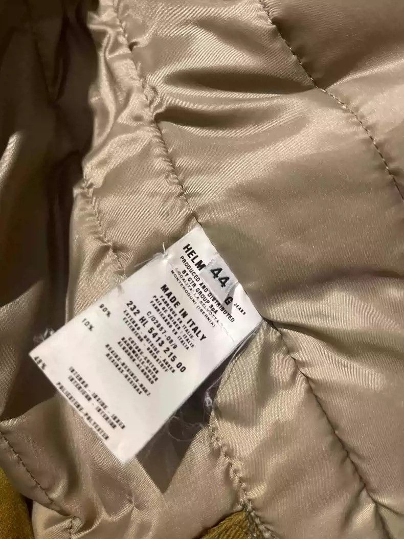 Helmut Lang Helmut Lang Olive green space motorcycle jacket Size US M / EU 48-50 / 2 - 8 Thumbnail