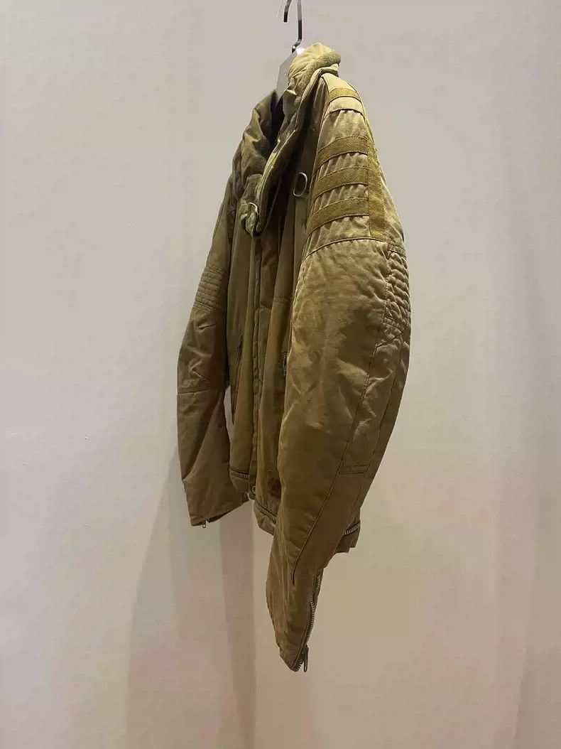 Helmut Lang Helmut Lang Olive green space motorcycle jacket Size US M / EU 48-50 / 2 - 4 Thumbnail