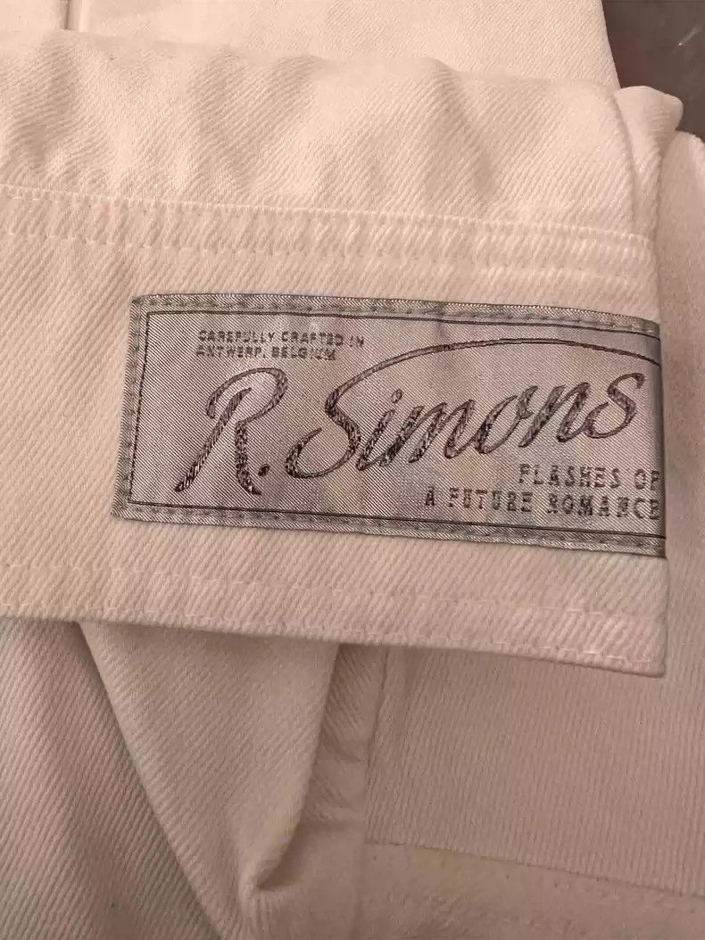 Raf Simons Raf Simons White shirt with white chest tag Size US M / EU 48-50 / 2 - 4 Thumbnail