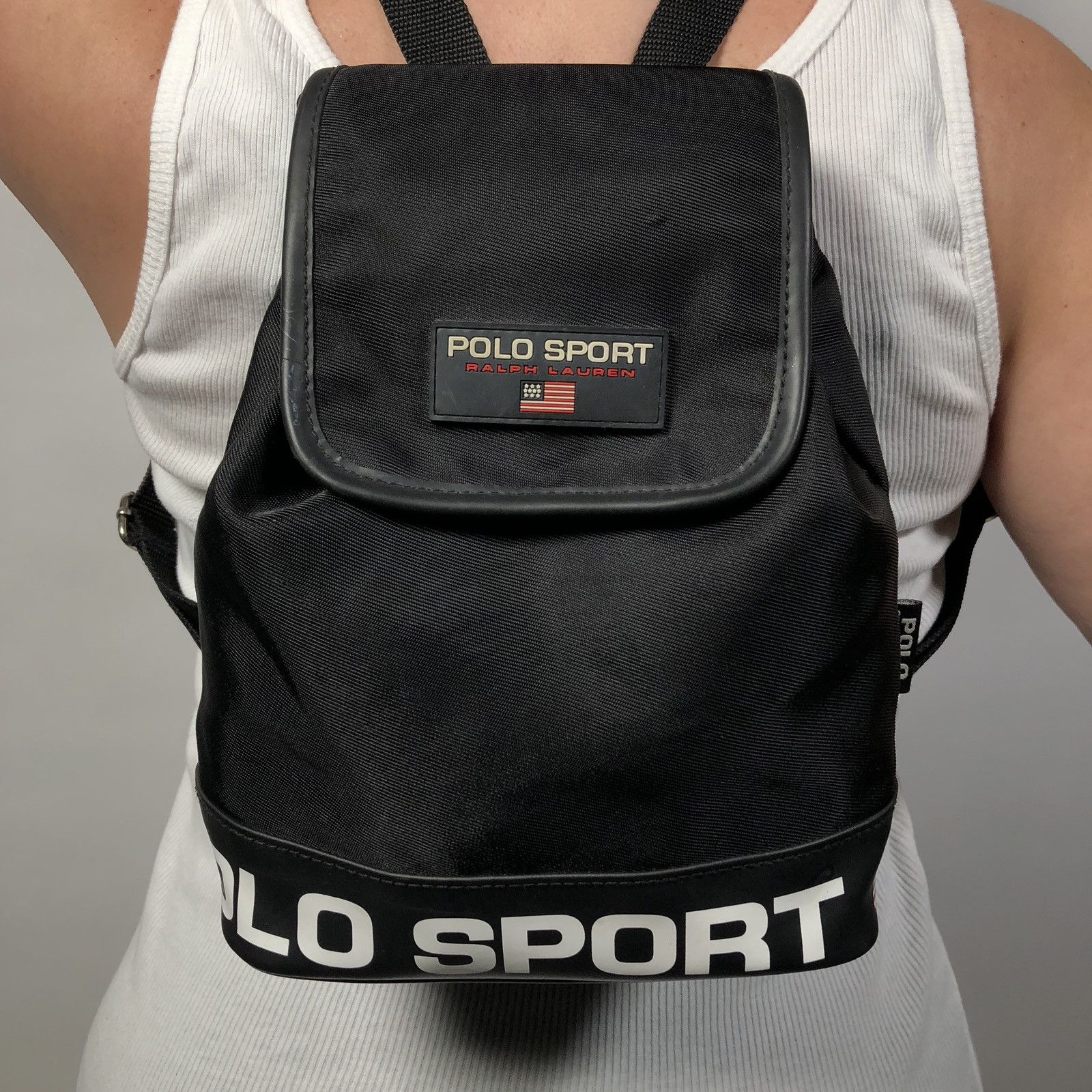 Polo Ralph Lauren  Vintage  Vintage 90's 00's Y2K Polo Sport mini  backpack | Grailed