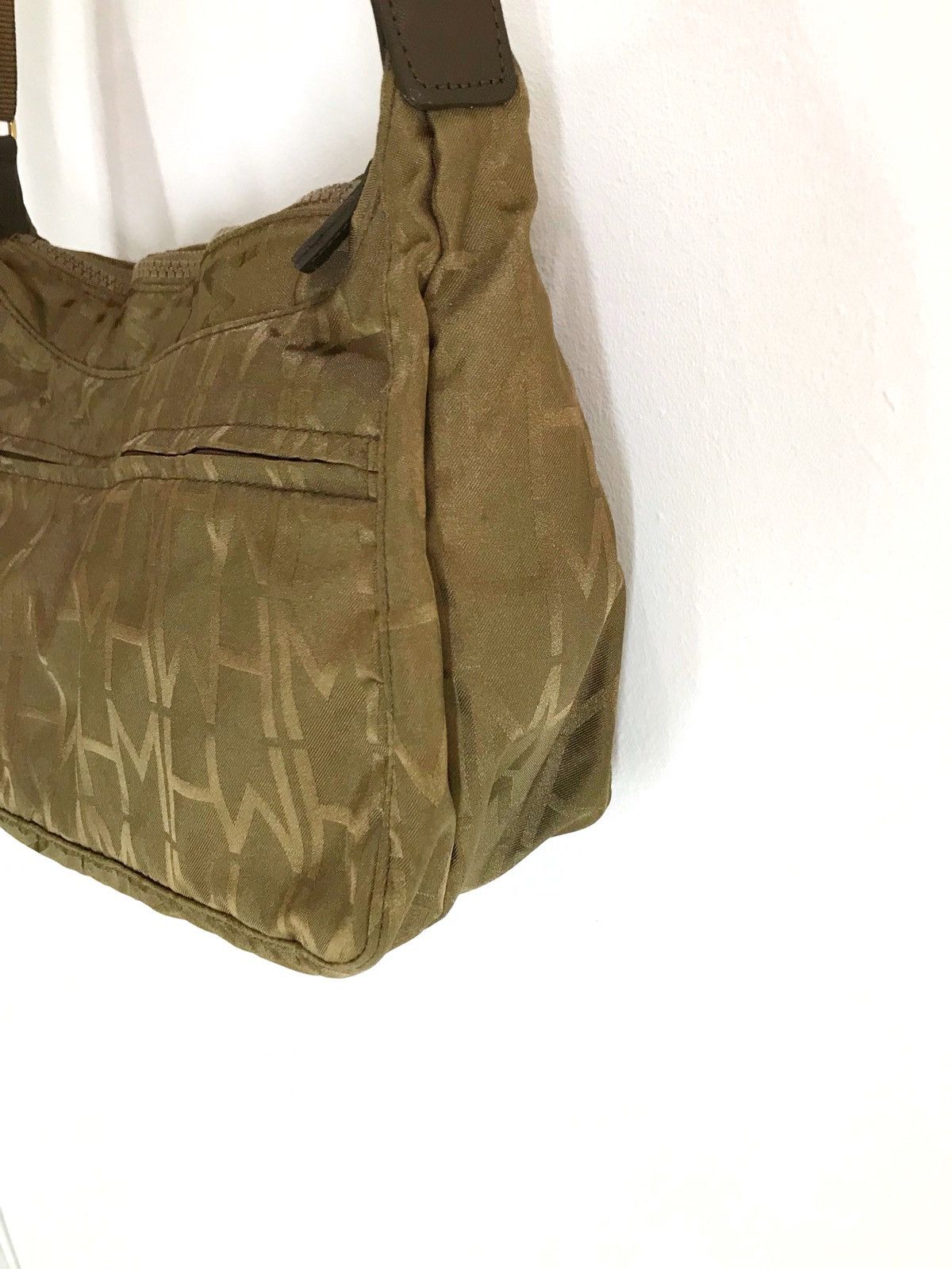 Hanae Mori HANAE MORI Zucca Monogram Adjustable Sling Bag Size ONE SIZE - 4 Thumbnail