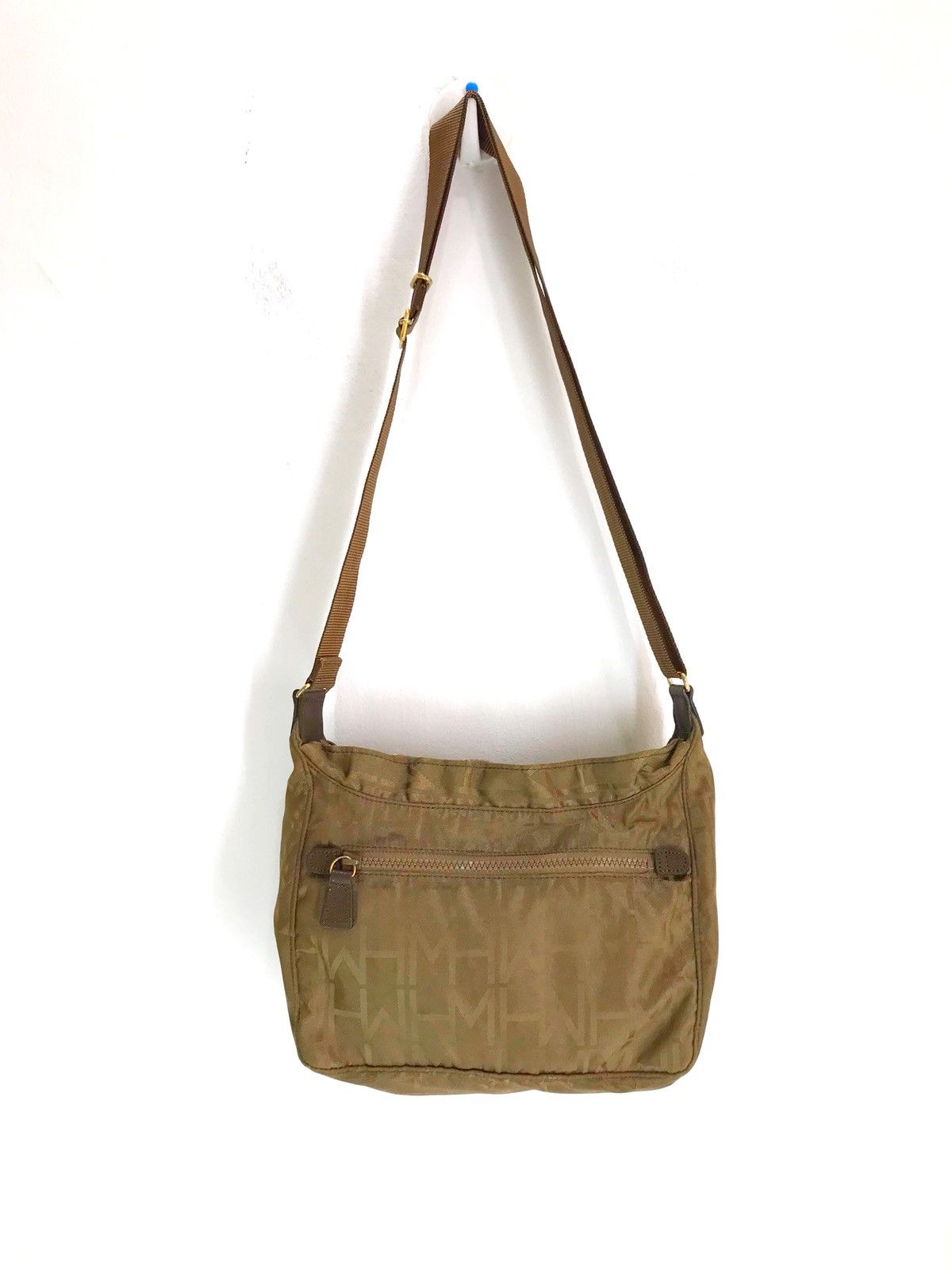 Hanae Mori HANAE MORI Zucca Monogram Adjustable Sling Bag Size ONE SIZE - 6 Thumbnail