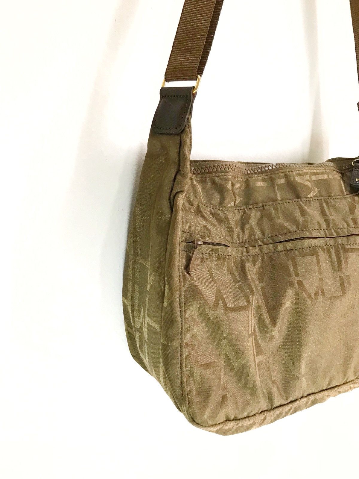 Hanae Mori HANAE MORI Zucca Monogram Adjustable Sling Bag Size ONE SIZE - 5 Thumbnail