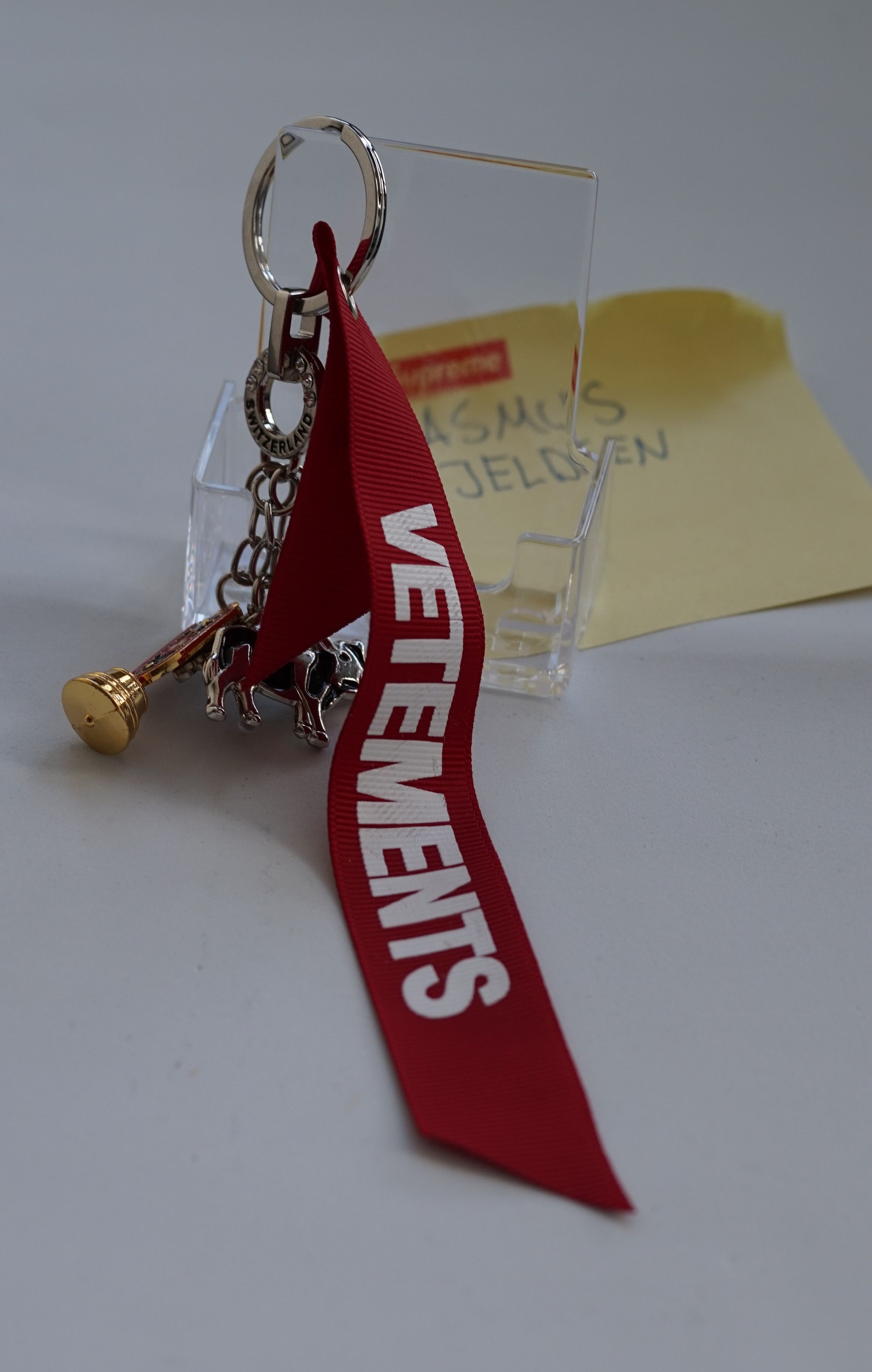 Vetements Switzerland Keychain | Grailed