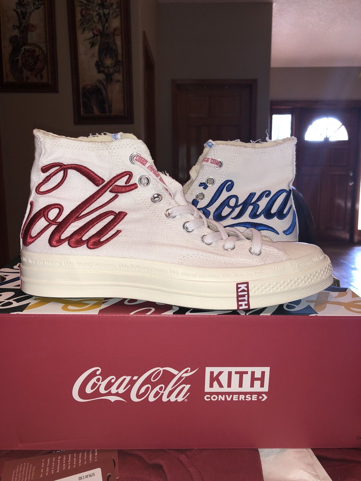 Kith x Coca Cola Converse Chuck Taylor Hi 70s Russia Footwear