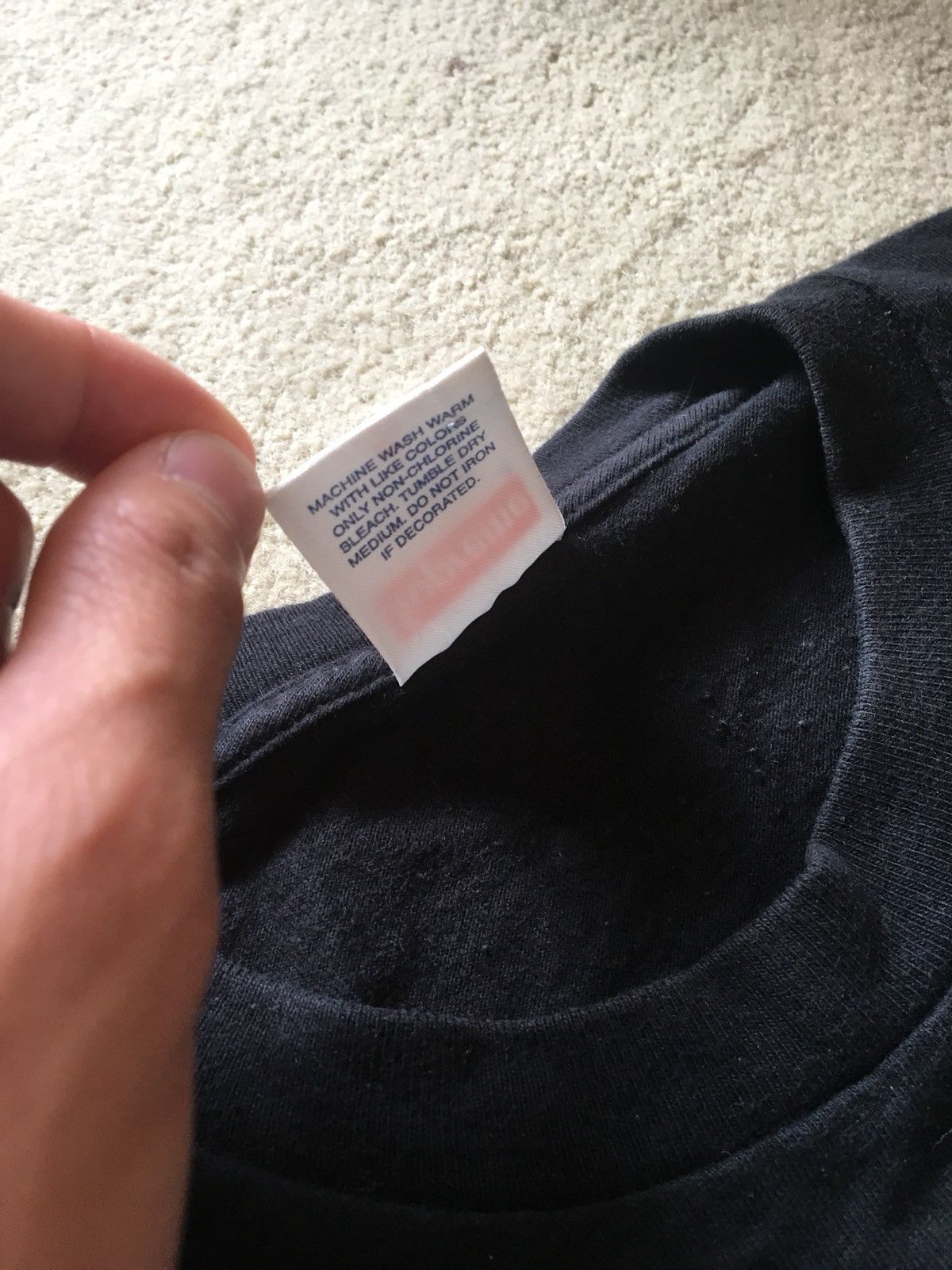 Supreme Black Supreme Motion Logo Tee Size US M / EU 48-50 / 2 - 3 Thumbnail