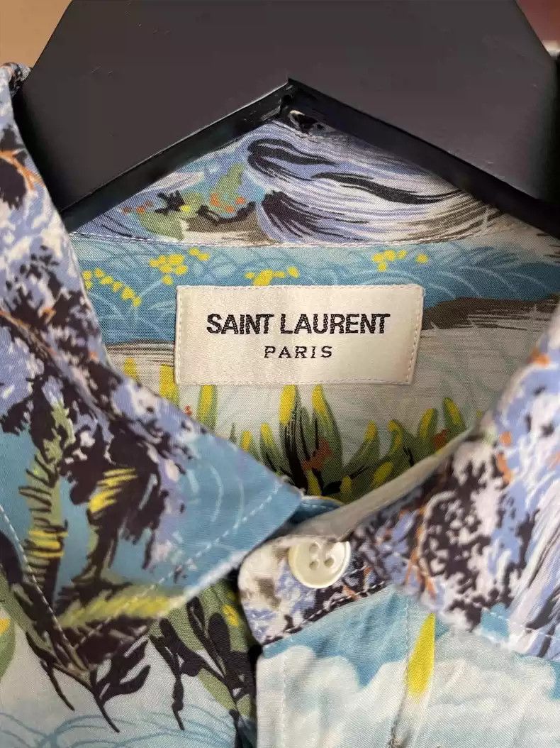 Saint Laurent Paris Saint Laurent Long sleeved shirt Size US M / EU 48-50 / 2 - 4 Thumbnail