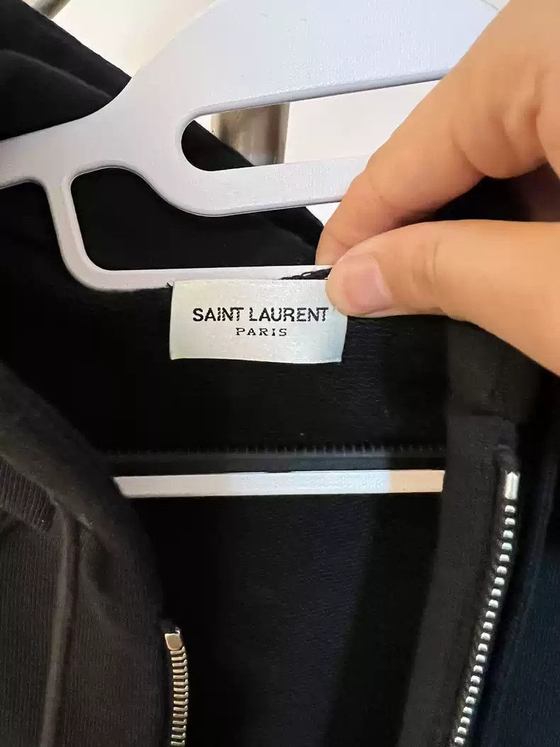Saint Laurent Paris Saint Laurent Rivet hoodie Size US S / EU 44-46 / 1 - 2 Thumbnail