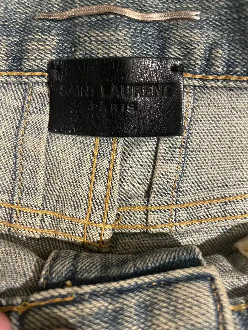 Saint Laurent Paris Saint Laurent Damaged jeans Size US 30 / EU 46 - 3 Thumbnail
