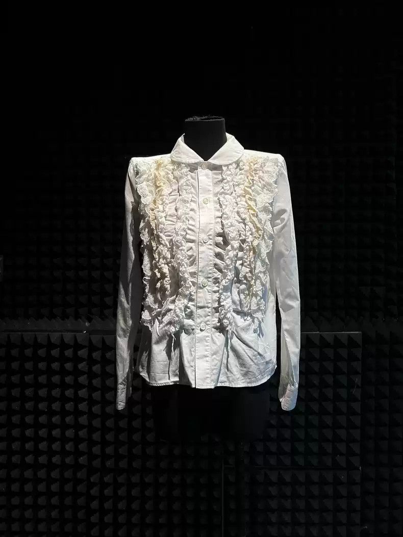Comme des Garcons comme des garcons Middle Ages Pinched Flower Lace Size US M / EU 48-50 / 2 - 2 Thumbnail