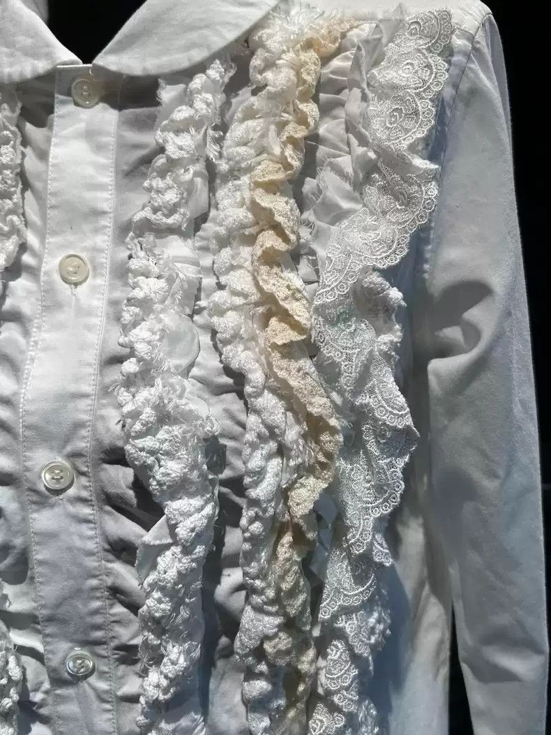 Comme des Garcons comme des garcons Middle Ages Pinched Flower Lace Size US M / EU 48-50 / 2 - 5 Thumbnail