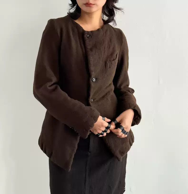 Comme des Garcons comme des garcons plush material splicing jacket Size US S / EU 44-46 / 1 - 3 Thumbnail