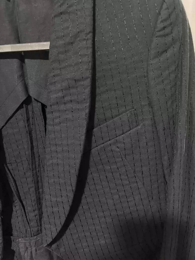 Comme des Garcons comme des garcons deconstructive splicing suit jacket Size US S / EU 44-46 / 1 - 6 Thumbnail