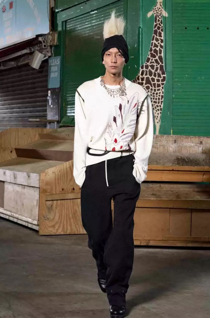 トップス kiko kostadinov 22SS FUTUR PRINTED KNIT トップス kiko kostadinov 22SS FUTUR PRINTED KNIT Kiko