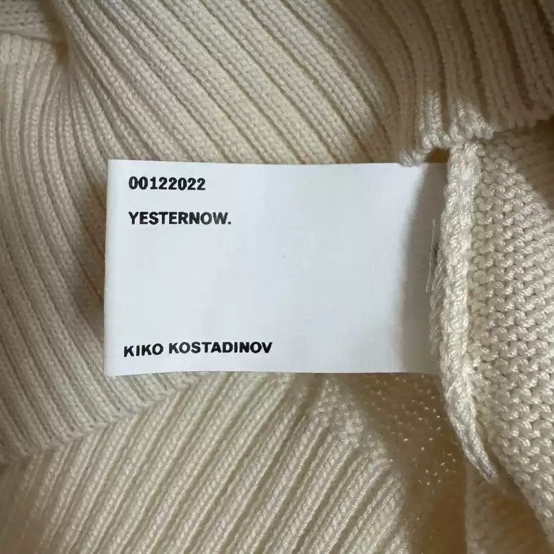 kiko kostadinov 22ss FUTUR PRINTED KNIT
