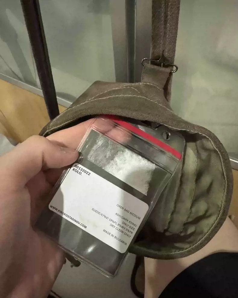 Kiko Kostadinov KIKO KOSTADINOV OREN BAG MEDIUM KAHI SUEDE AW22 | Grailed