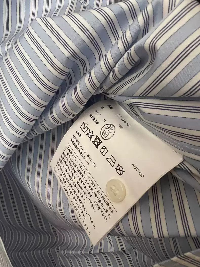 Comme des Garcons comme des garcon Mickey Mouse Co branded Striped Shirt Size US M / EU 48-50 / 2 - 6 Thumbnail
