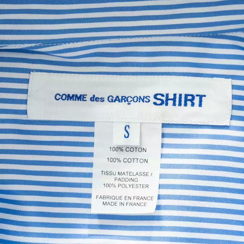 Comme des Garcons comme des garcon men's teddy bear striped shirt Size US M / EU 48-50 / 2 - 6 Thumbnail