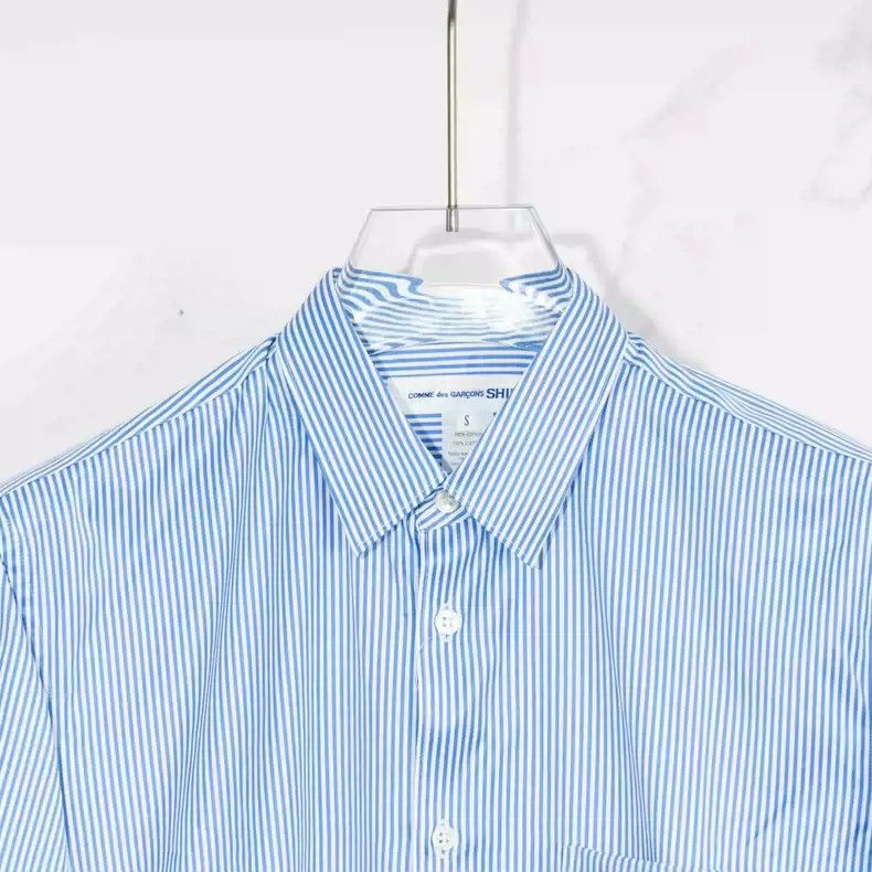 Comme des Garcons comme des garcon men's teddy bear striped shirt Size US M / EU 48-50 / 2 - 2 Thumbnail