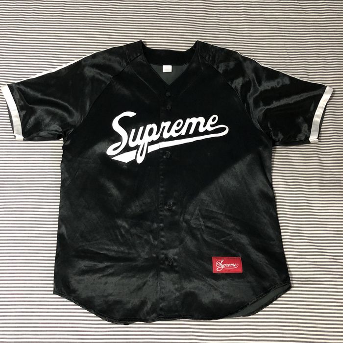 Supreme baseball jersey justin hot sale bieber