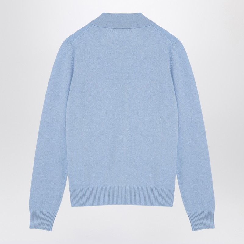 Miu Miu Miu Miu Sky-Blue Cashmere Cardigan | Grailed