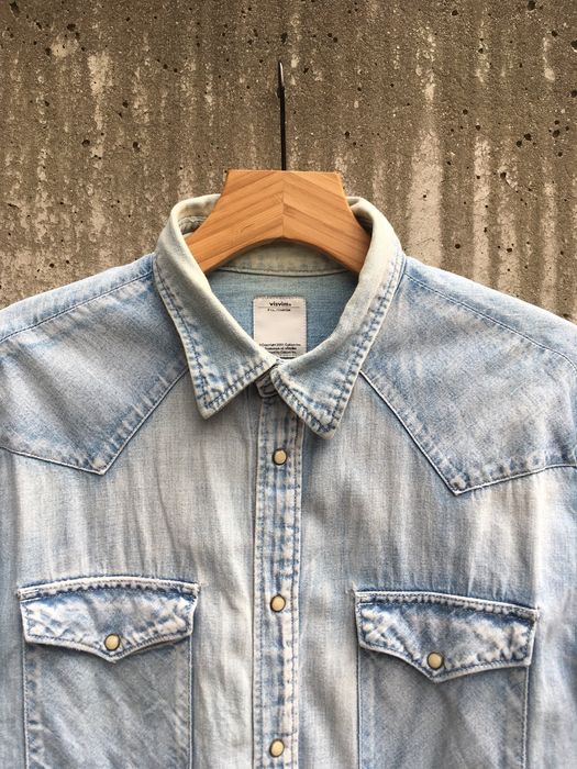 Visvim SOCIAL SCULPTURE SHIRT (DAMAGED) | Grailed