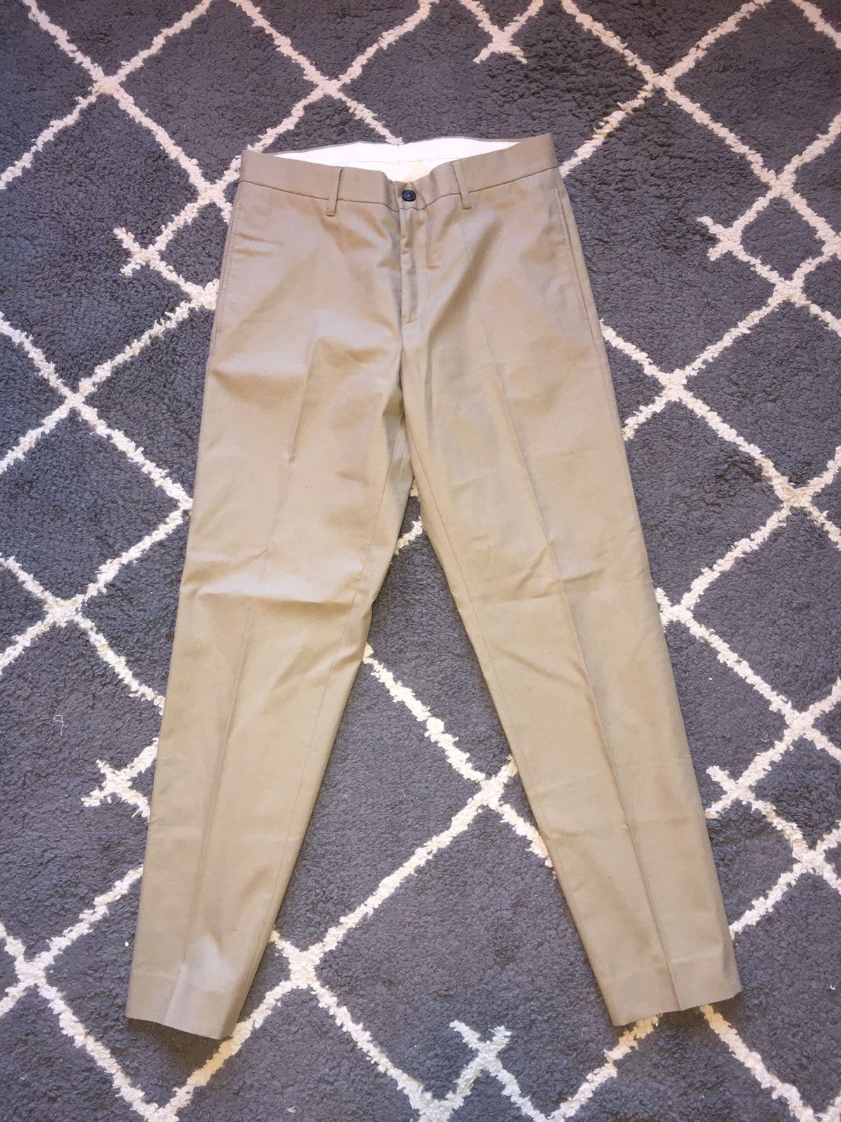Acne Studios Acne Studios Khaki Trousers Size US 30 / EU 46 - 6 Thumbnail