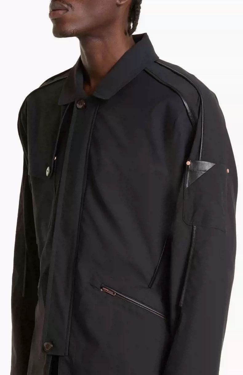 kiko kostadinov McNamara Uniform コート Kiko Kostadinov Black McNamara Uniform Coat Kiko Kostadinov