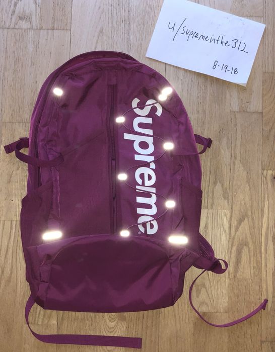 Supreme SS17 Backpack Magenta Pink Grailed
