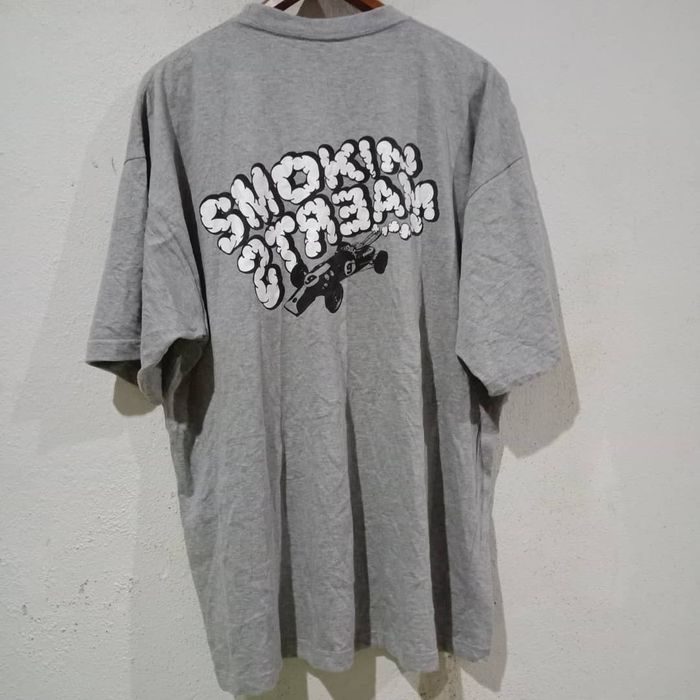 Japanese Brand NINE RULAZ LINE FORMULA NINE SMOKIN STREAM GRAY COLOR T ...