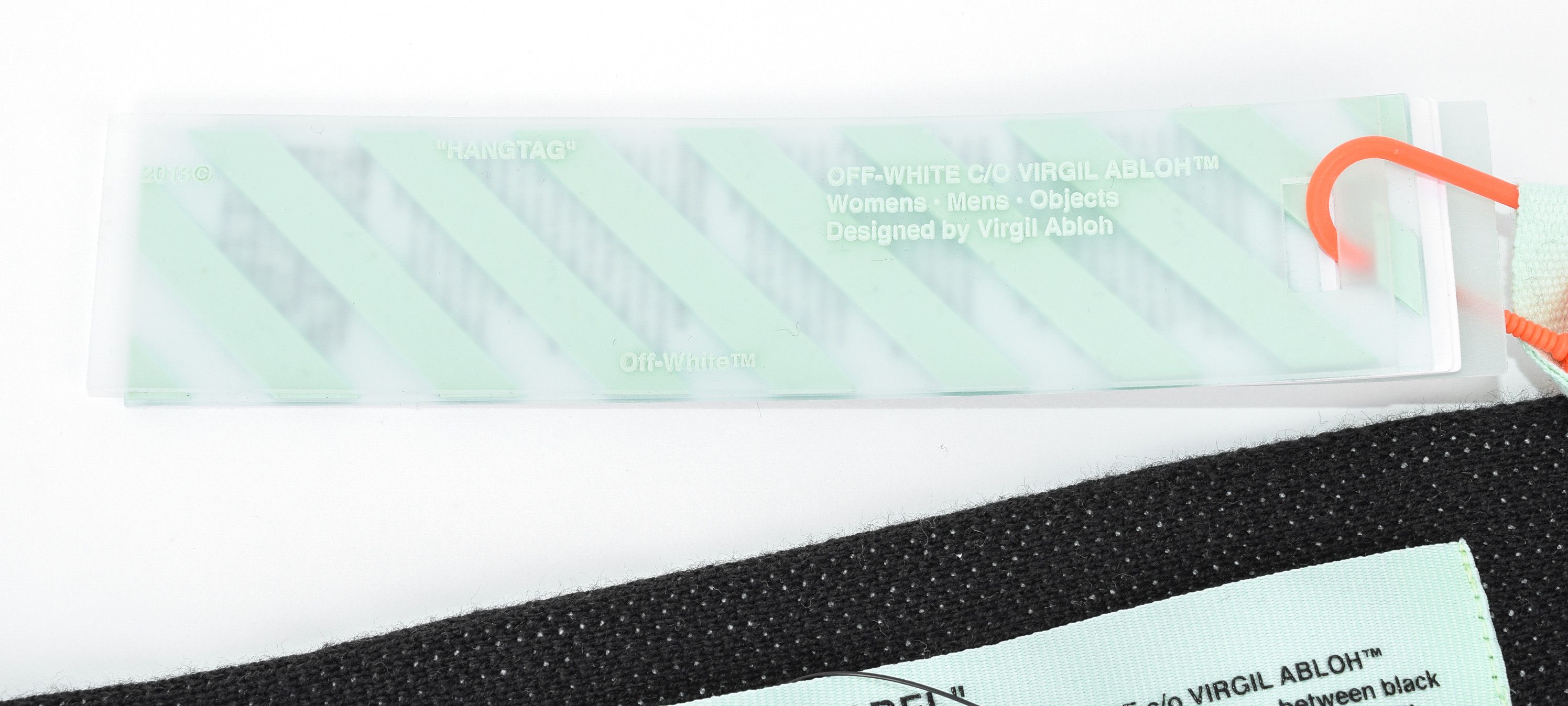 Off-White off white "temperature" scarf black and white Virgil Size ONE SIZE - 7 Thumbnail