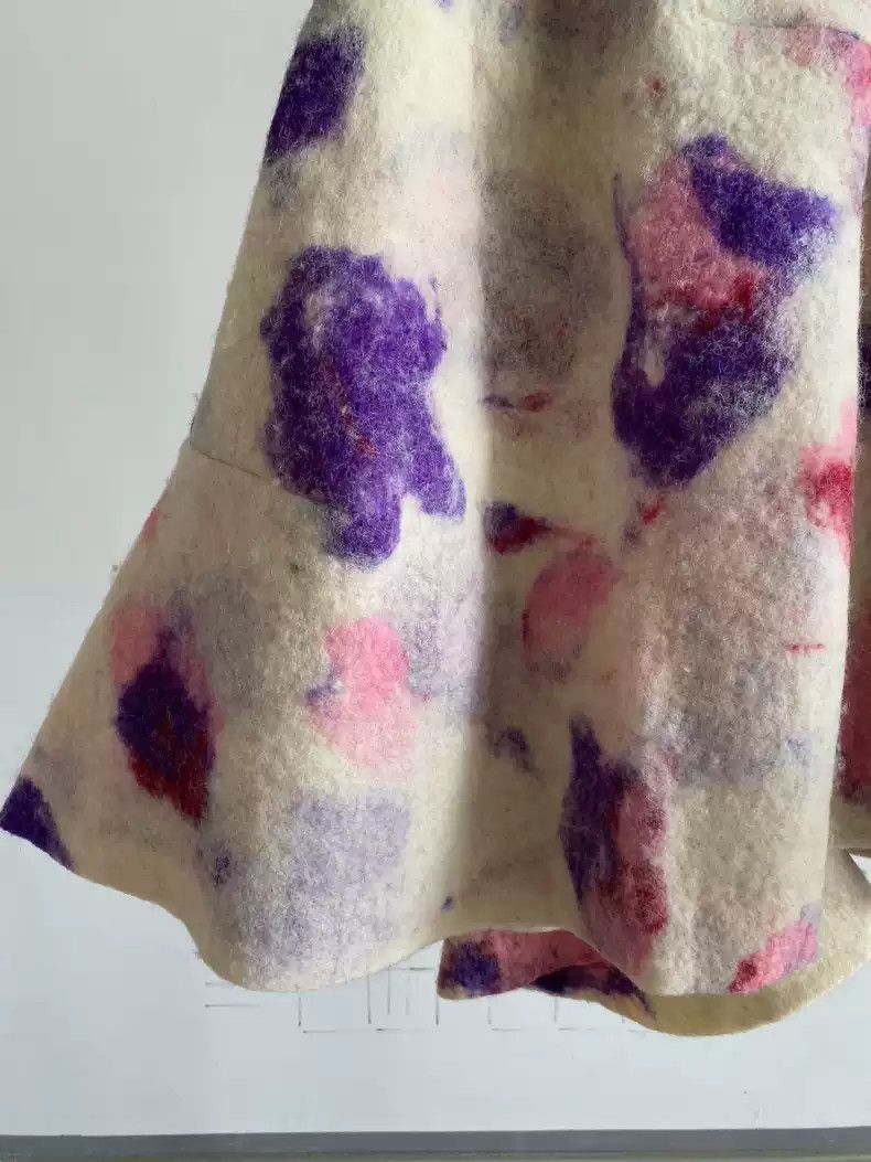 Comme des Garcons comme des garcon wool felt deformation skirt Size US 30 / EU 46 - 7 Thumbnail