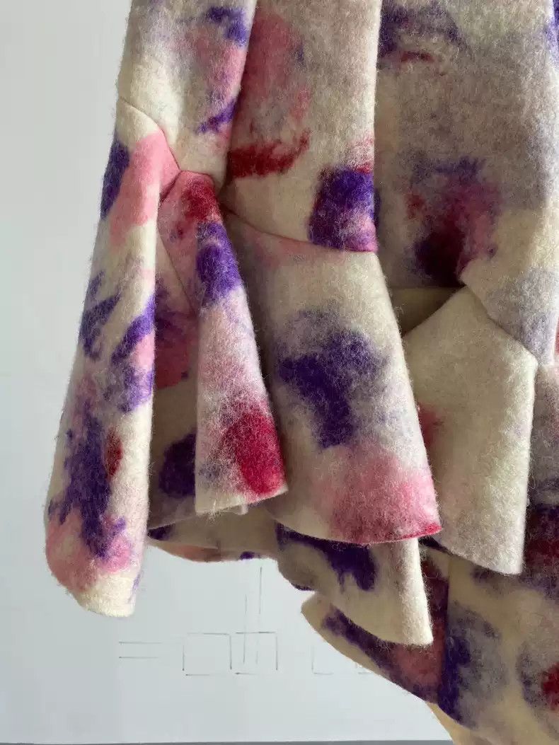 Comme des Garcons comme des garcon wool felt deformation skirt Size US 30 / EU 46 - 3 Thumbnail