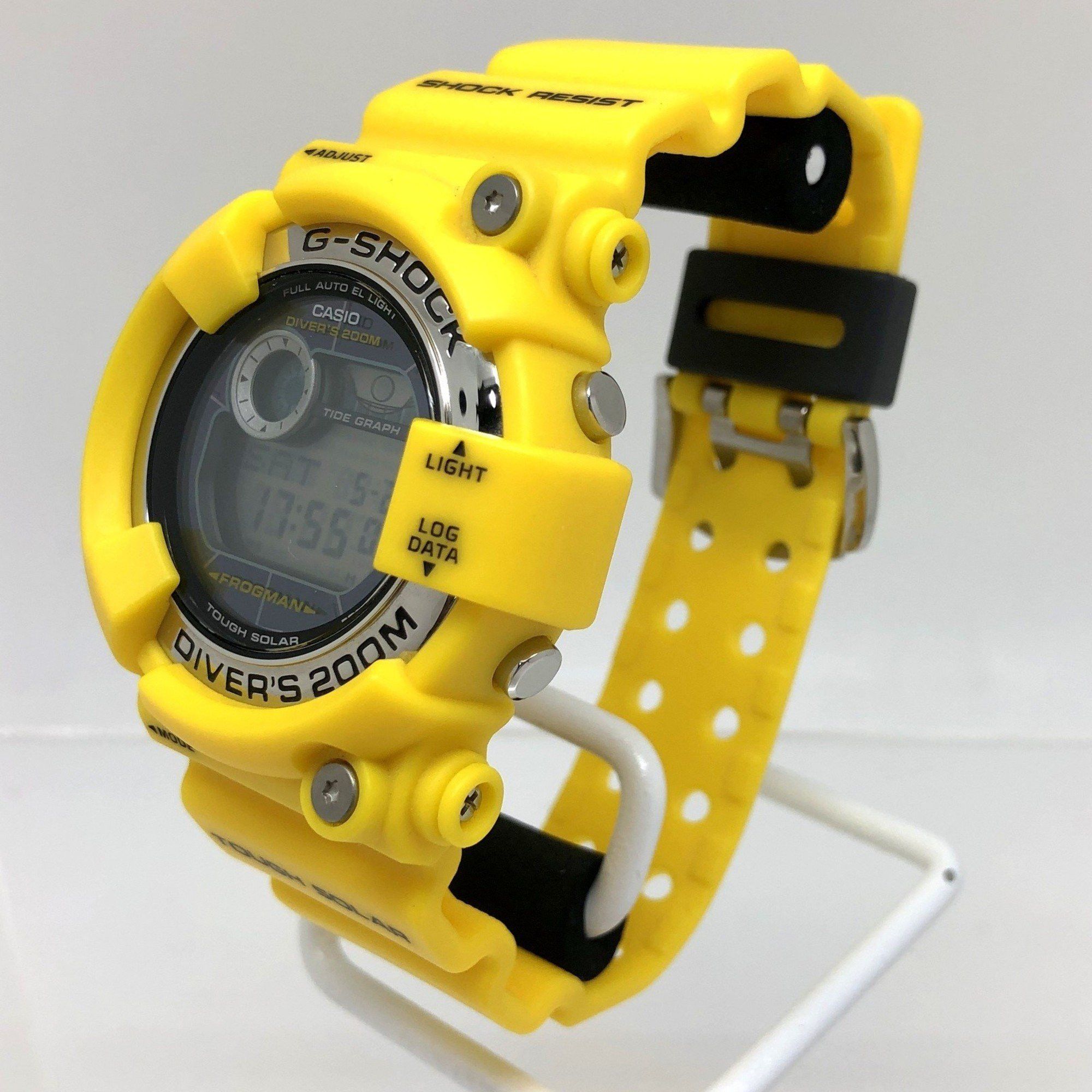 G-SHOCK Casio Watch GF-8250-9 FROGMAN Tough Solar Yellow