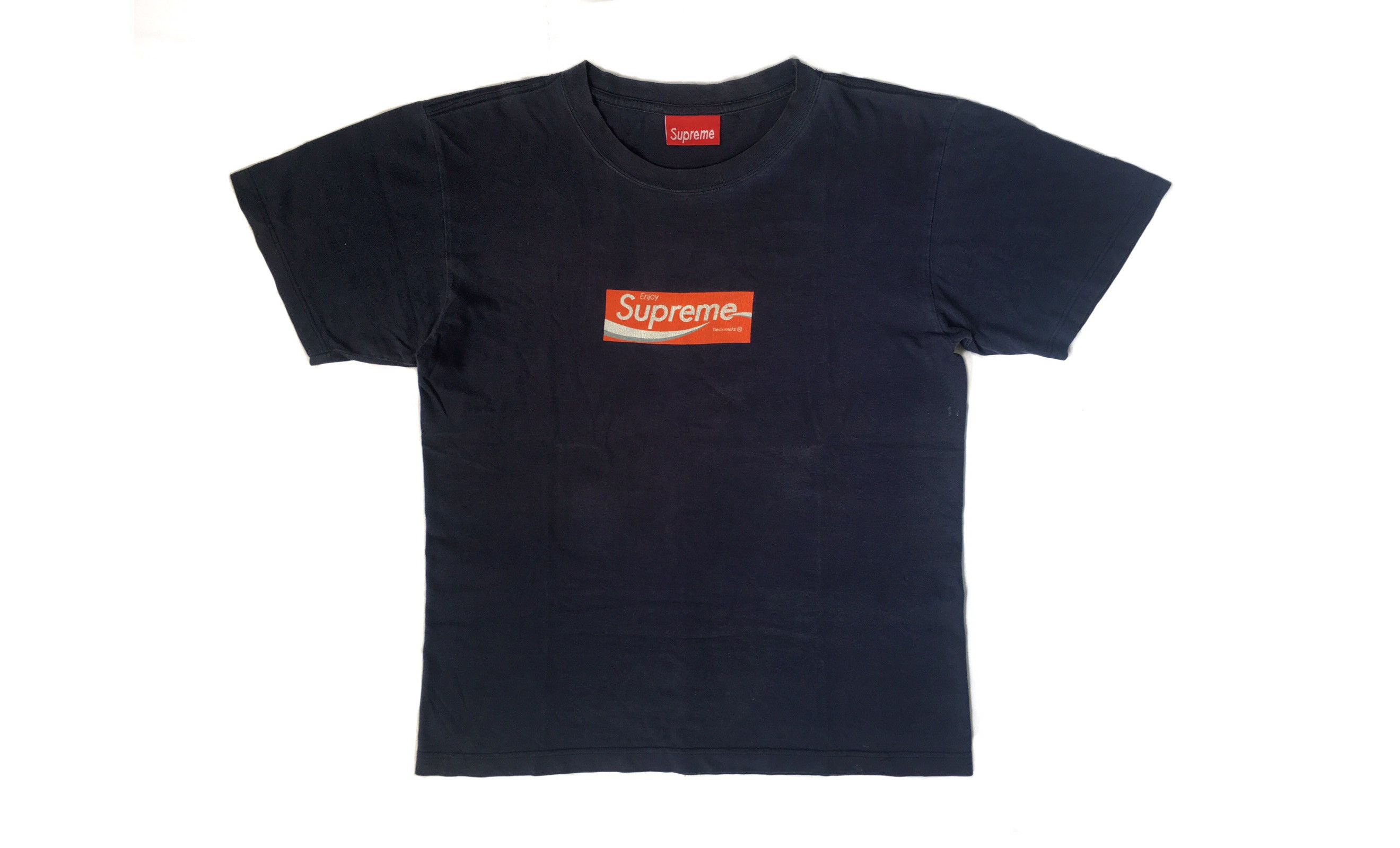 Supreme Vintage 90s Supreme Coca Cola Box Logo Tee | Grailed