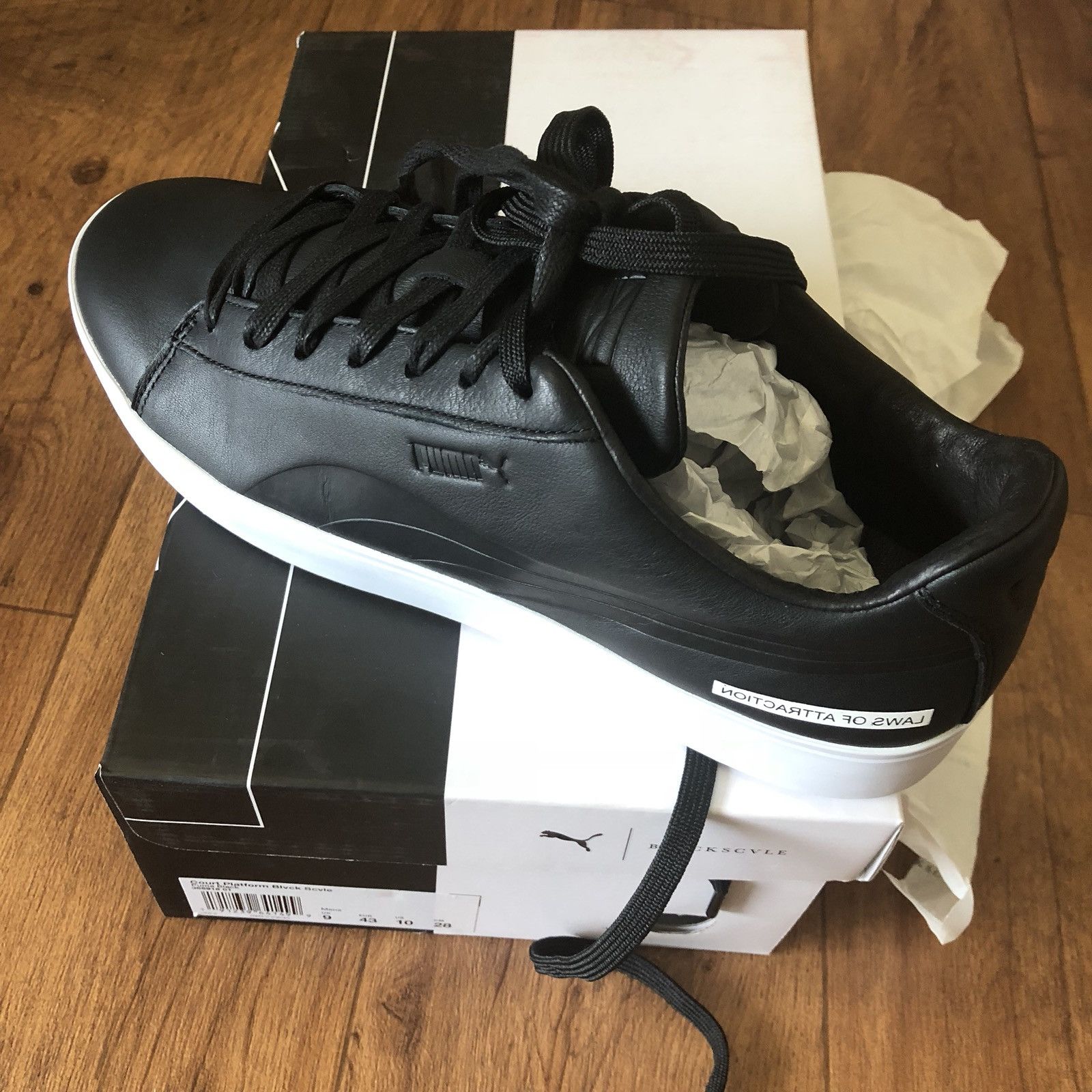 Black Scale Puma Puma Court Platform Blvck Scvle Grailed