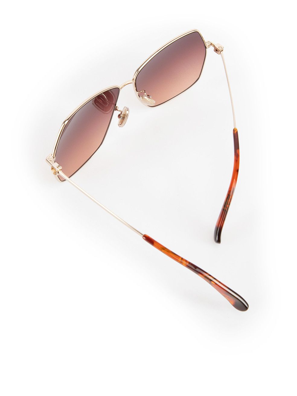 Gold & Brown Jewel Sunglasses