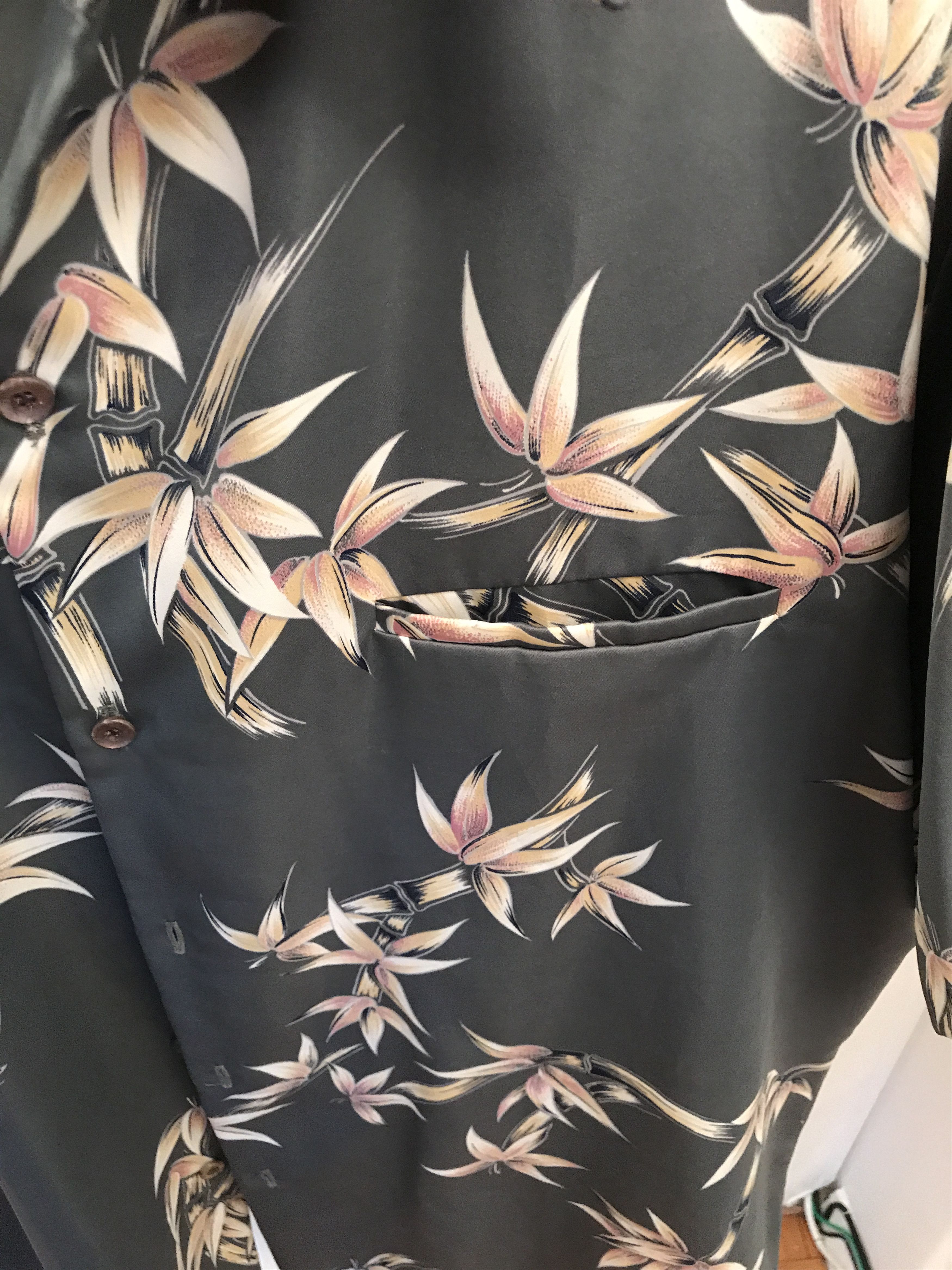 Tori Richard × Vintage Vintage Hawaiian bamboo-print shirt Size US XL / EU 56 / 4 - 2 Thumbnail